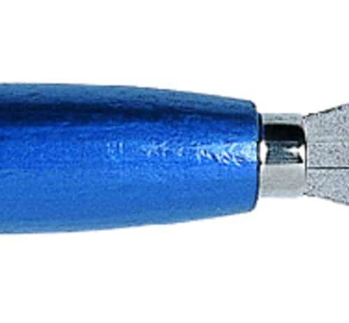 Håndfugehøvl halvrund, med 5 reserveknive