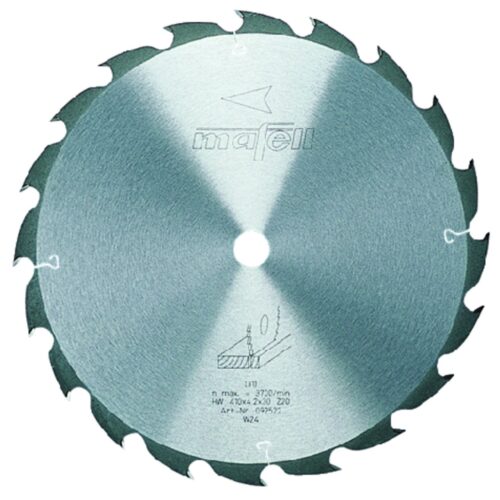 Savblad-HM 410 x 2,5/4,2 x 30 mm, Z 20, WZ, til langsnit i træ (MKS 165 Ec)