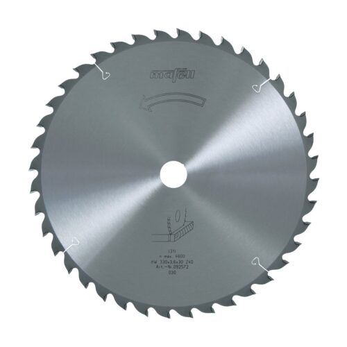 Savblad-HM 330 x 2,2/3,6 x 30 mm, Z 40, WZ, til fine snit i træ