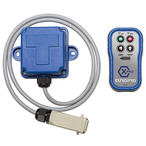 Komplet 1-kanals 12 V trådløs fjernbetjening til X-PRO D140 og D200