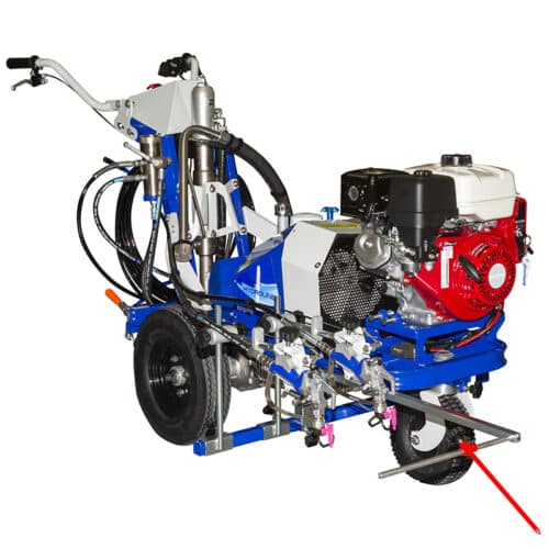 HYDROLINE L selvkørende vejstribeanlæg - 2 pistoler