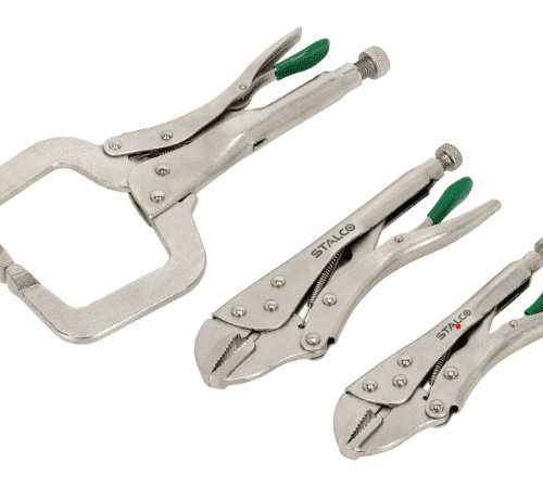 Sæt med selvspærrende tænger, 3 dele, EVA-indsats – STALCO