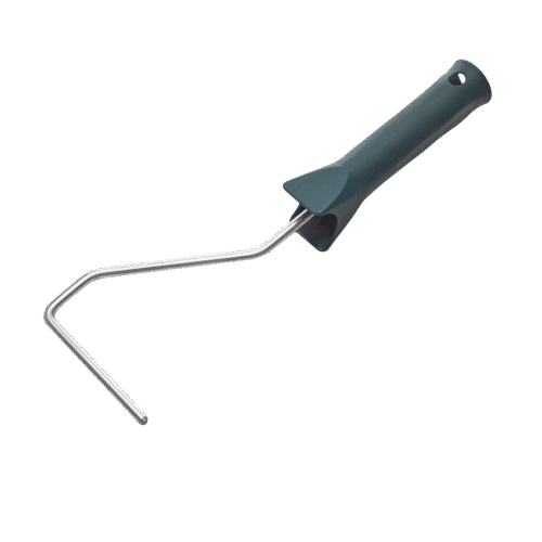 Malerrullehåndtag – standard 100 mm, skaft Ø 6 mm (Stalco S-38899)