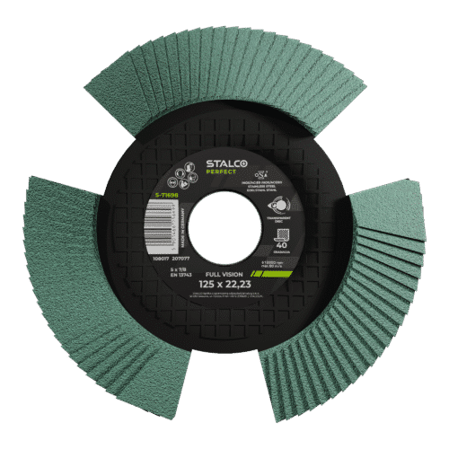 Lamelslibeskive 125 x 22 mm