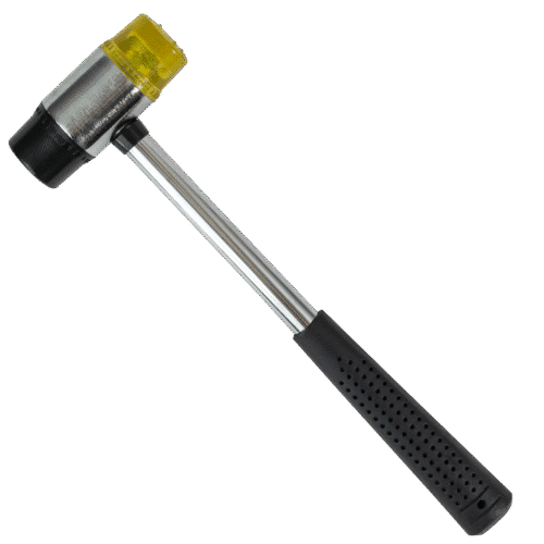 Plast-/gummihammer 35 mm STALCO