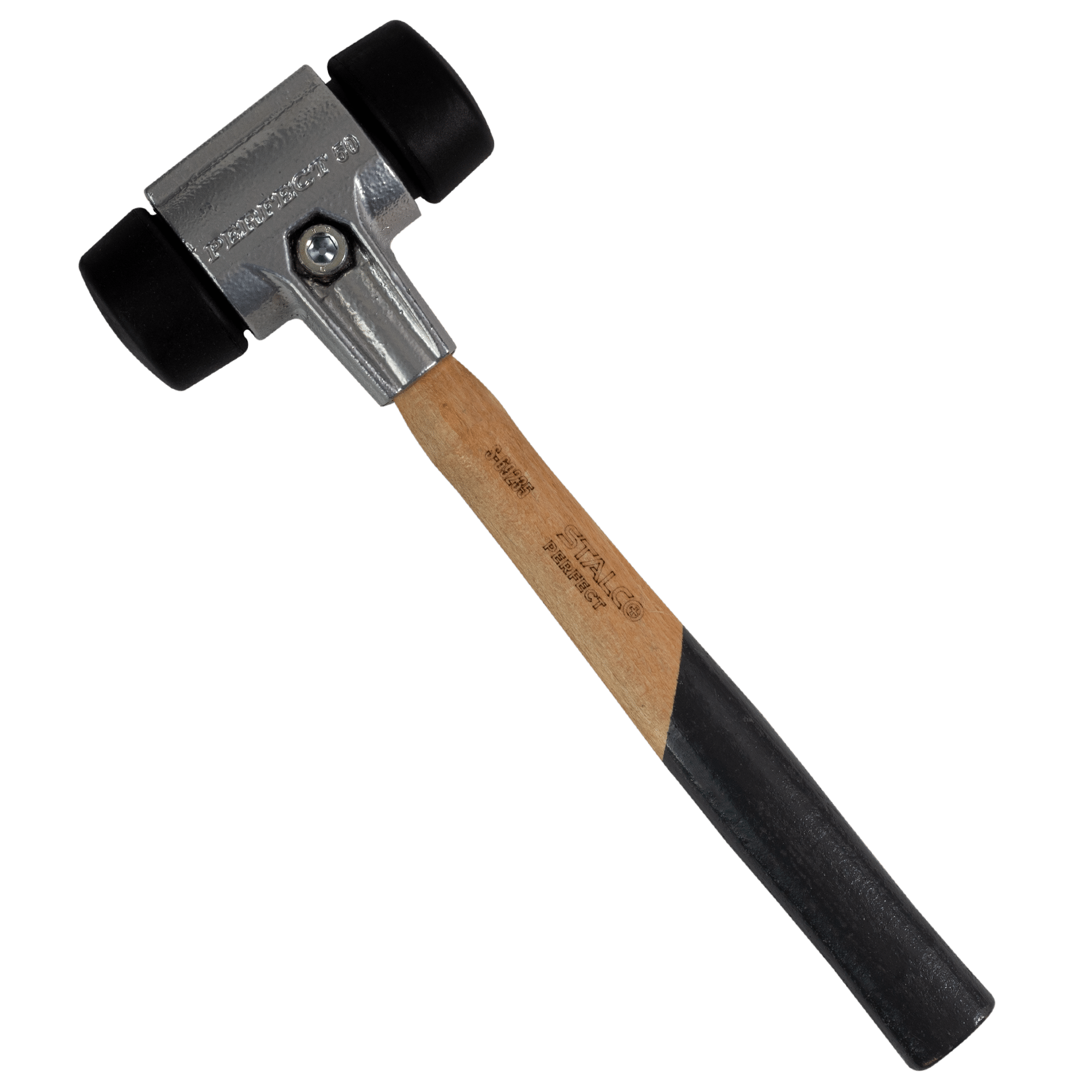 Brolæggerhammer 50 mm gummi STALCO PERFECT - Billede 2