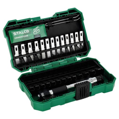 Sæt med præcisionsknive 29 dele – STALCO