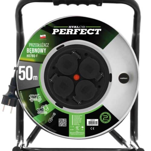 Kabeltromle HEAVY LINE 16A, 3×2,5 mm² – STALCO PERFECT