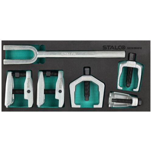 Udpressersæt til kugleled 6 dele, EVA-indsats – STALCO