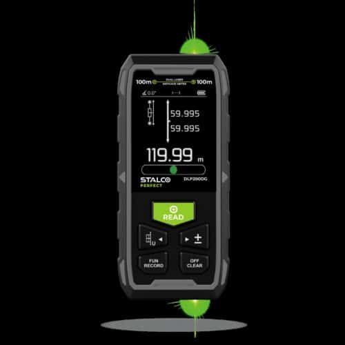 Laserafstandsmåler DLP200DG 2×100 m STALCO PERFECT