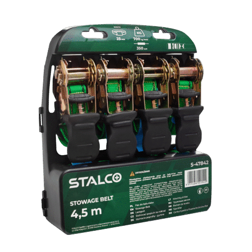 Surring 700 kg, 4,5 m × 25 mm (4 stk.) – STALCO