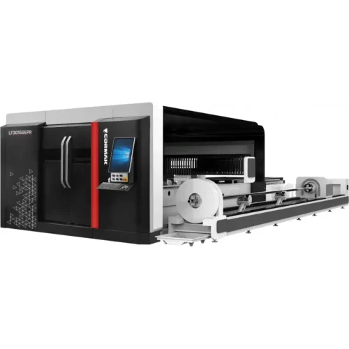 Fiberlaserskæremaskine med rør- og profilsnit CORMAK FIBER LF3015GEPR 4 kW